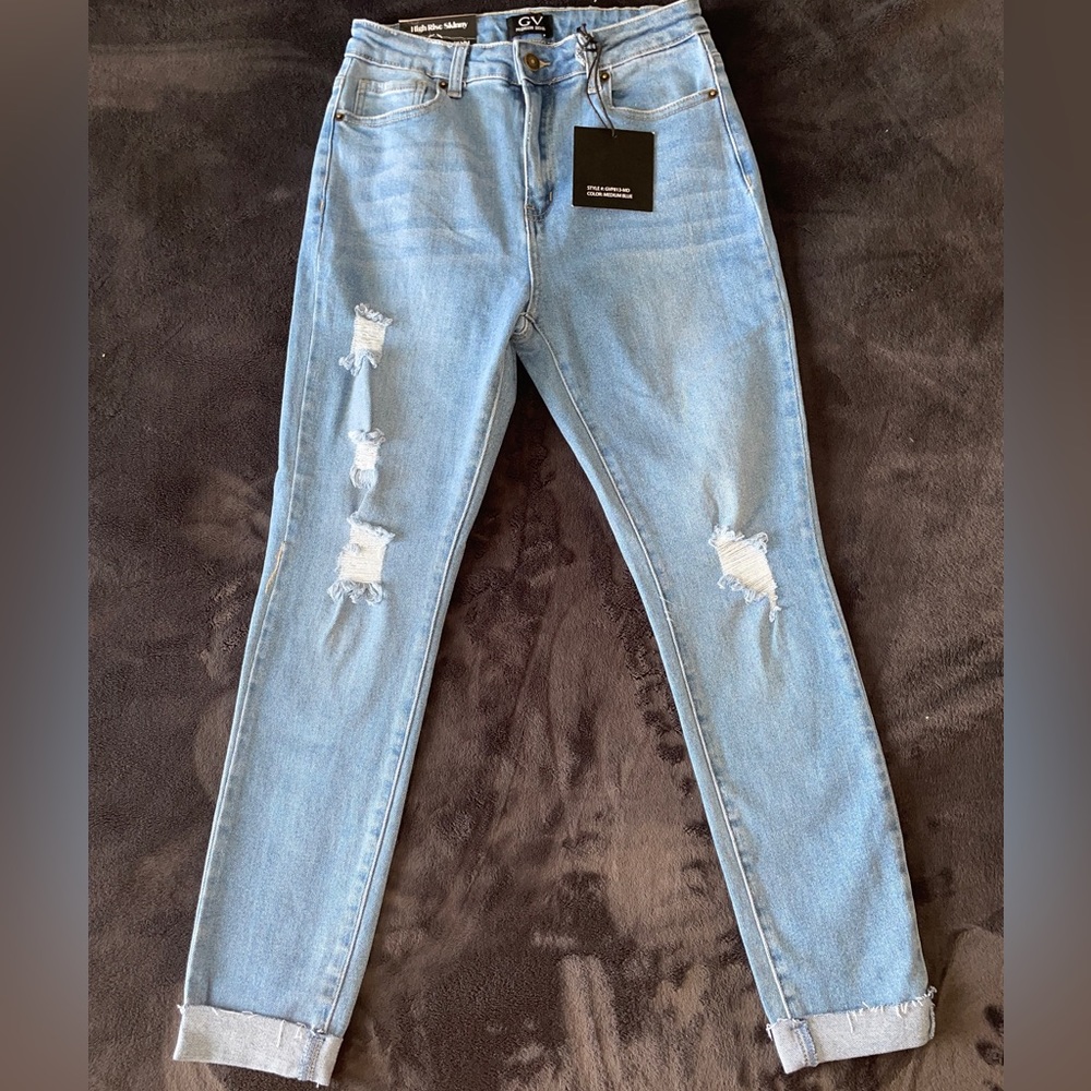 NWT High Rise Skinny Denim Jeans
